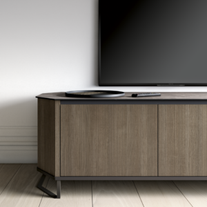 Tv alus Hexagon Honey Ribbed Wood