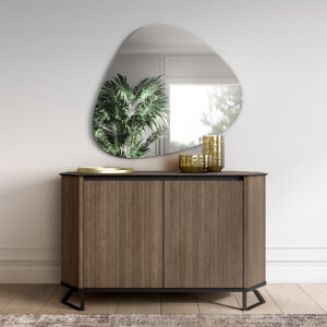 Kummut Hexagon Honey Ribbed Wood 2/D